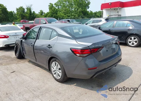 2024 Nissan Sentra S Xtronic Cvt из США, поврежденный, VIN 3N1AB8BV2RY287255